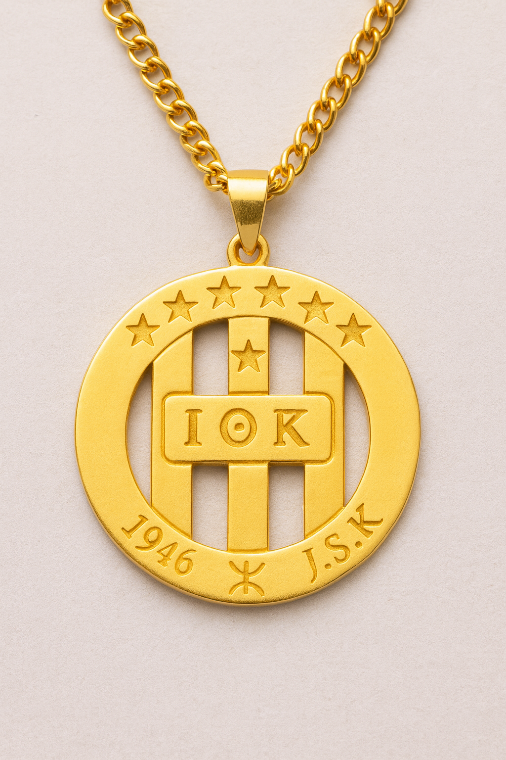 Collier médaillon JSK